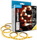 Modee Lighting LED Strip Battery Warm White Light 3m with Remote Control