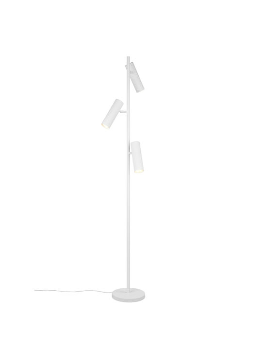 Trio Lighting Soka Φωτιστικό Δαπέδου Λευκό
