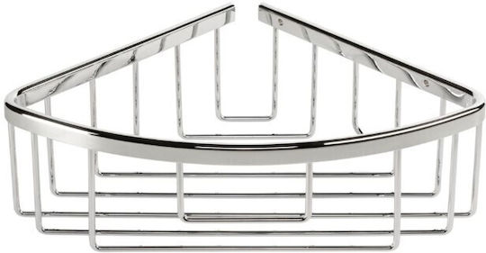 Tesa An der Wand montiert Badezimmerregal Metallisch