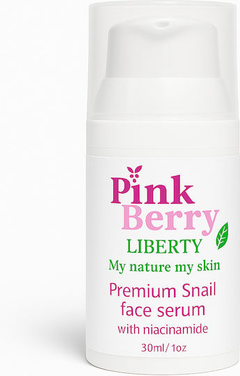 Pinkberry Cosmetics Liberty Serum Face with Snail Secretion & Niacinamide for Radiance & Firming 30ml