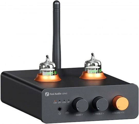 Fosi Audio Επιτραπέζιος Αναλογικός Ενισχυτής Ακουστικών Καναλιών με DAC