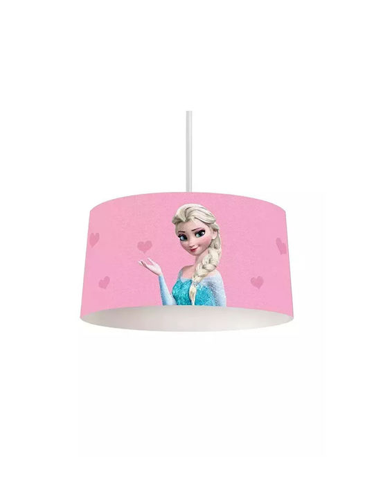 Детско Осветително Тяло На Тавана Elsa – Окачен Осветител За Момичешка Стая 20 X 30 См