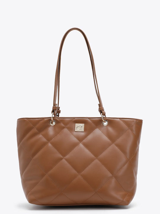 Axel Griffe Damentasche Schultertasche Braun