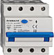 Interruptor Differential Rcbo 3p+n 20A 30mA 6kA Curve C Type A Amparo Ak667820 Schrack