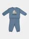 Kids Sweatpants Set Blue 2pcs