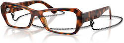 Vogue Damen Acetat Brillengestell Braun VO5656U...