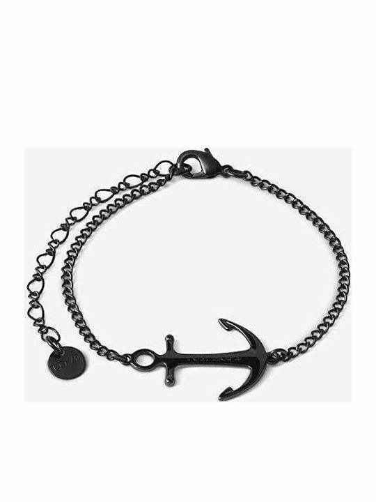 Tom Hope Women's Bracelet with Anchor Design in Steel 20cm