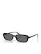 Vogue Men's Sunglasses with Burgundy Plastic Frame and Gray Lens VO5666S 242681