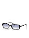 Vogue Unisex Ochelari de soare cu Negru Cadru și Gri Degrade Lentilă VO5666S W44/19