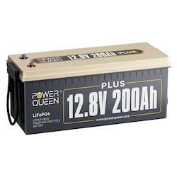 Power Queen Μπαταρία 12.8V 200Ah PQ-12V200AH-PLUS