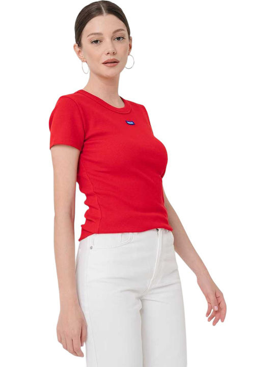 Hugo Bluza Damă Tricou Roșu