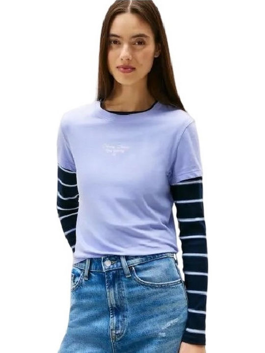 Tommy Hilfiger Γυναικείο T-shirt Γαλάζιο