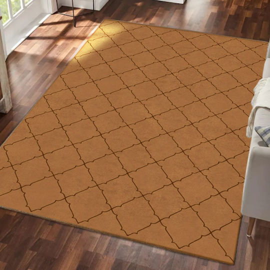 Homeone Prace Χαλί Τζακιού Ορθογώνιο Μπεζ 200x250cm