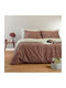 Melinen Sheet Sets Single 170x270cm. Luca Bordeaux 3pcs
