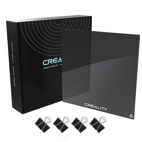 Suprafață de Imprimare din Sticlă pentru Imprimantă 3D 235 X 235 X 4 Mm Ender-3 Ender-3 Pro Ender-3x Ender-5 Cr-20 Cr-20 Pro Rezistentă la Zgârieturi Ușor de Curățat