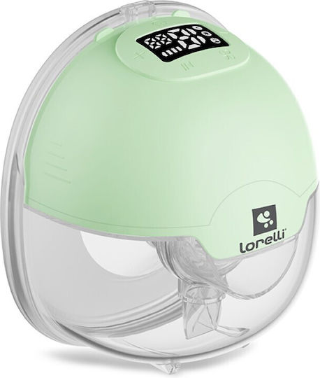 Lorelli Aya Portable Single Breast Pump Battery and Power Green 180ml