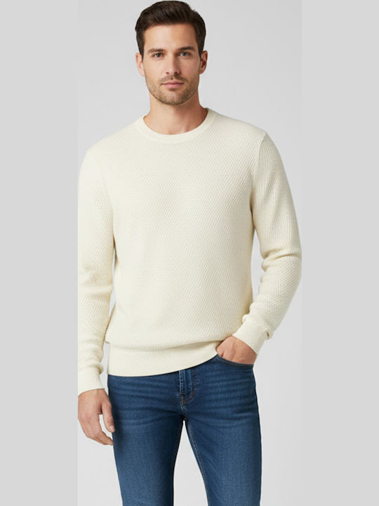Gant Crew Πουλόβερ Cream