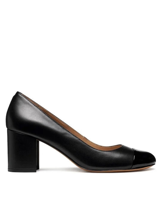 Patent Leather Black Heels Virnilisa