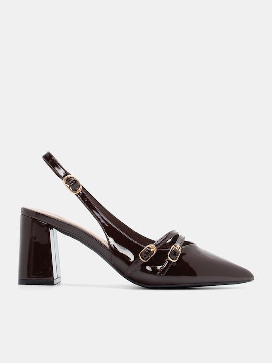 Luigi Pumps mit Riemchen & mittelhoher Absatz B...