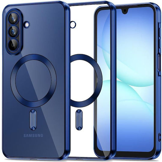 Tech-Protect Magflex Заден Калъф Силикон / Пластмаса Прозрачно Син (Galaxy A17)