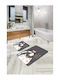 Bath Mat Cat Bird Design