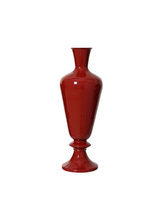 Beauty Home Decorative Vase Red 20x57cm