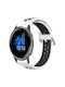 Garmin Venu 2 22mm Διάτρητο Αναπνεύσιμο Αθλητικό Λουράκι Σιλικόνης Λευκό+μαύρο