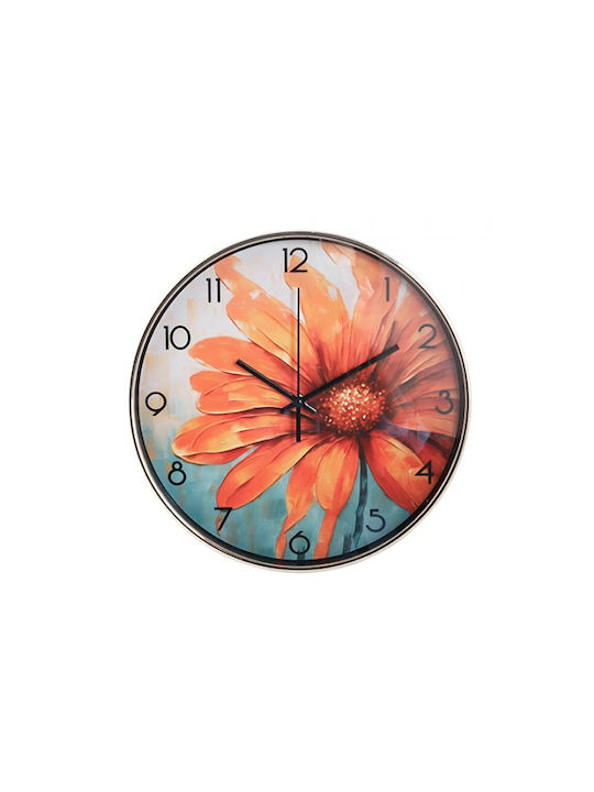 Etoile Silent Wall Clock Gold Ø30cm