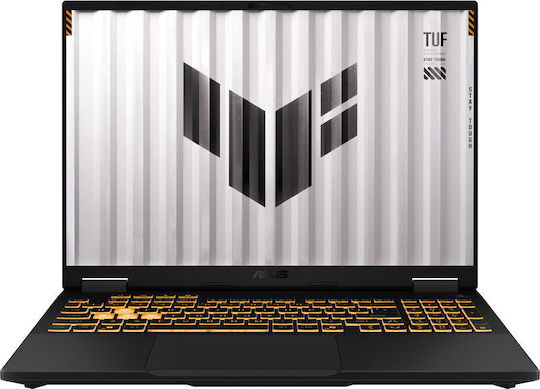 Asus TUF Gaming F16 FX608JHR-RV063 16" IPS FHD+ 165Hz (Kern i7-14650HX/16GB/512GB SSD/GeForce RTX 5050/Kein Betriebssystem) (US Tastatur)