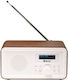 Denver DAB-30DW Επιτραπέζιο Ραδιόφωνο Ρεύματος DAB+ Dark Wood