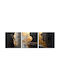 Πίνακας Καμβάς Σετ 3τμχ 463snt1371 30x30cm Multi Wallity Τετράγωνοι Ξύλο Καμβάς