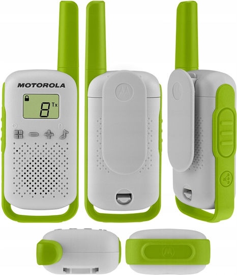 Motorola T42 Transmițător Wireless PMR Set 3buc Culoare Alb