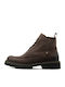 Leather Brown Men's Boots