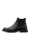 Piele Negru Ghete Chelsea