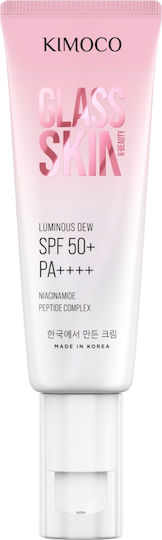 Kimoco Glass Skin Luminous Dew Cream Face Day with SPF50 50ml