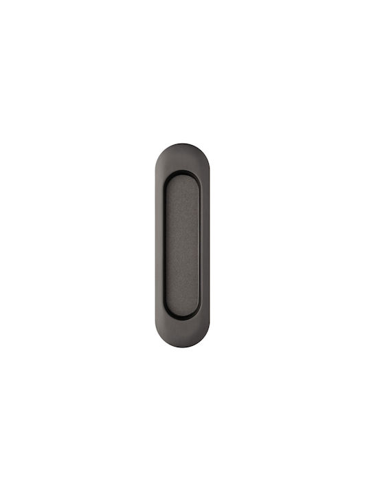Roline Χούφτα Πόρτας χωρίς Οπή Γκρι 33mm K820-01