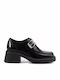 Dorah Leather Heels Black