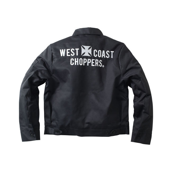 West Coast Choppers Jacket Black WCCJS054ZW | Skroutz.mt