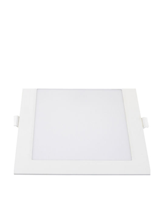 Optonica Square Recessed LED Panel 24W with Cool White Light