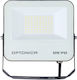 Optonica Waterproof LED Flood Light 50W Adjustable White IP65