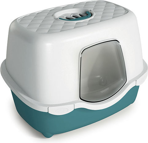 Stefanplast Chic Indoor Cat Toilet Closed White
