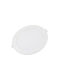 Optonica Round Recessed Spot with Integrated LED and Warm White Light White 1pcs