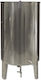 Bougas Stainless Steel Container Open Top/Conical Bottom 500lt ΚΑ-0500