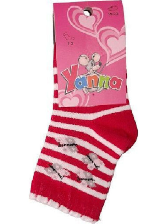 Yanna Kindersocken red