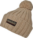 Napapijri Fea 2 Beanie Beanie Knitted in Ecru c...