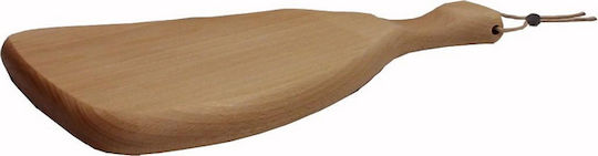 Cutting Wooden Serving Platter with Handle 41x22x2.8cm