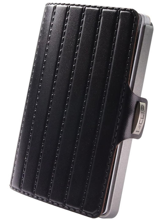 Set Leather Men's Wallet with RFID Red