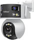 Sricam SH055 IP Dual Κάμερα Παρακολούθησης Wi-Fi 4K με Αμφίδρομη Επικοινωνία