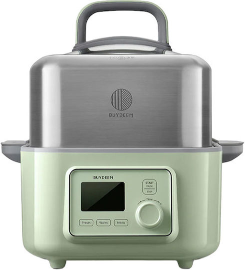 Buydeem Food Steamer With 1 Steaming Deck 5lt