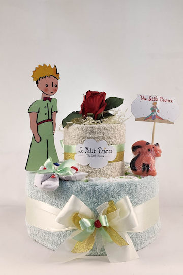 Dama Koupa Handmade Diaper Cake din Lemn